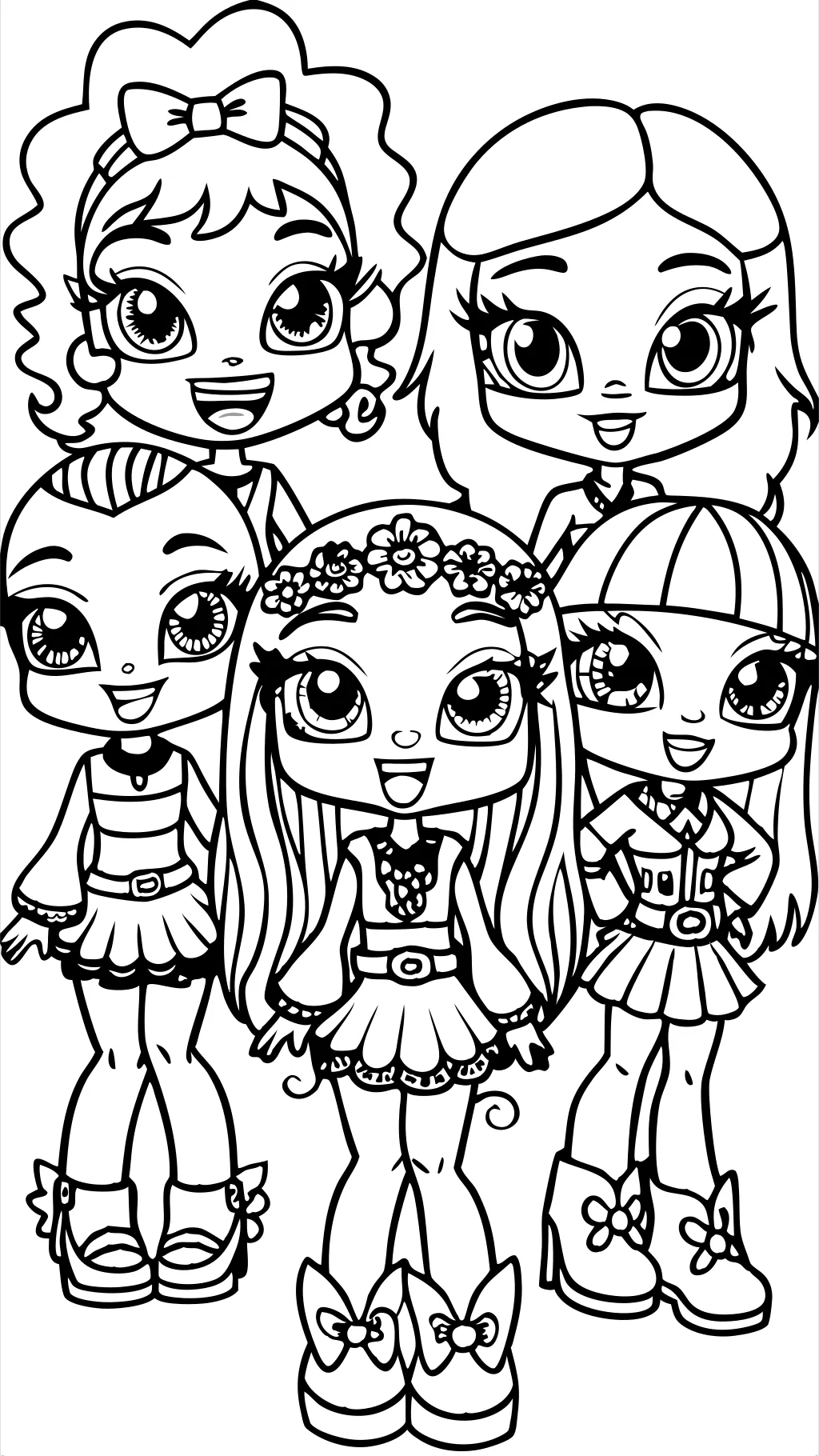 coloriages bratz gratuitement